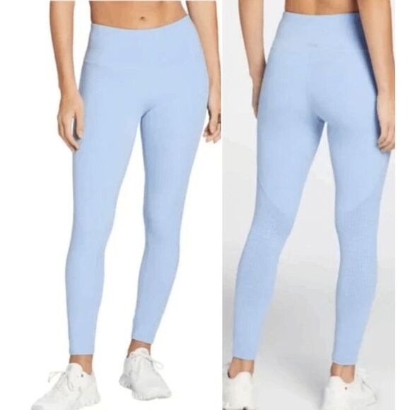 DSG Women's Momentum High Rise Perforated 7/8 Legging Peri Sky XXL - Picture 1 of 11